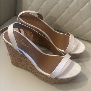 Lulus white wedges